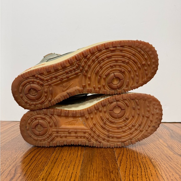 Nike Air Force 1 Hi Decon Military Boot Silver Sage 2012 537889-300 Mens 9 - Picture 5 of 8